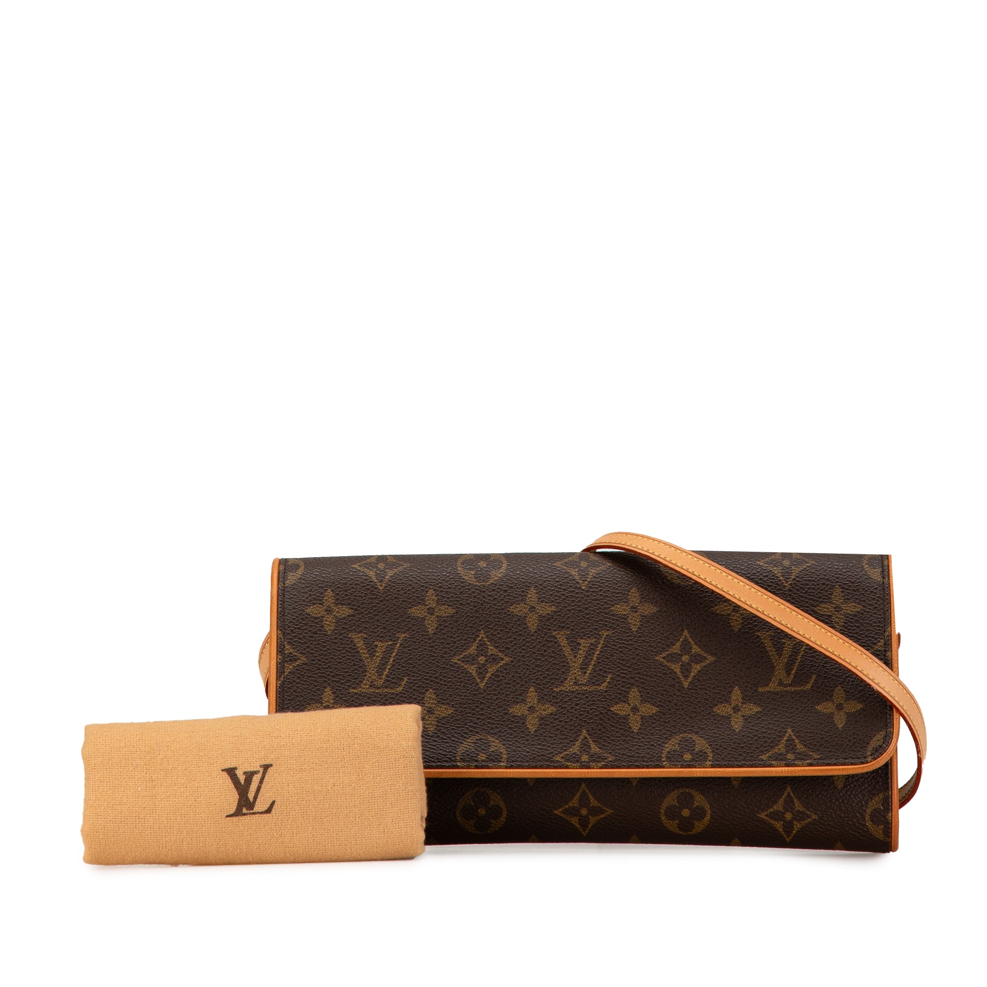 Monogram Pochette Twin GM