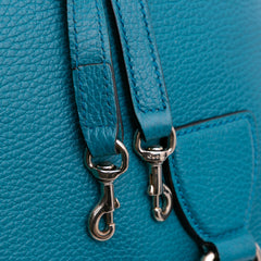 Small Dollar Calfskin GG Charm Dome Satchel