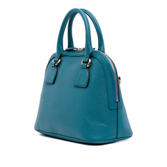 Small Dollar Calfskin GG Charm Dome Satchel