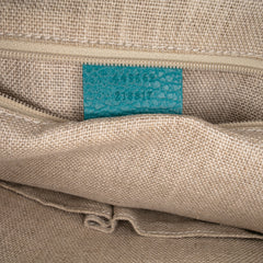 Small Dollar Calfskin GG Charm Dome Satchel