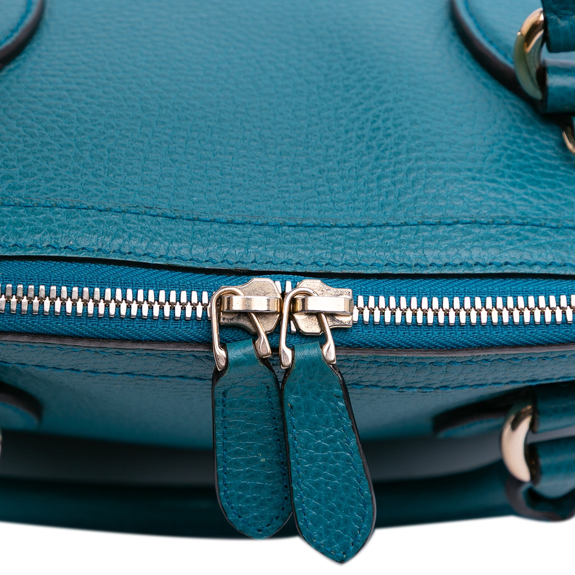 Small Dollar Calfskin GG Charm Dome Satchel