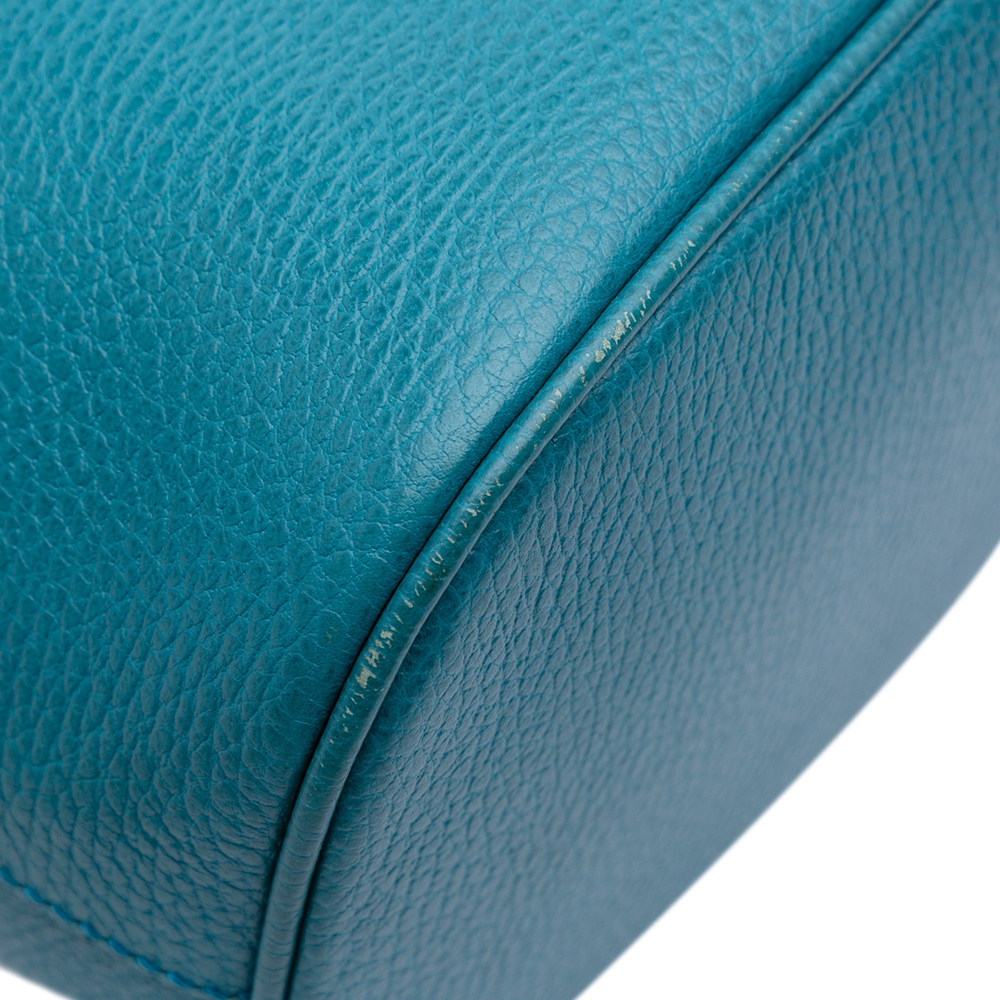 Small Dollar Calfskin GG Charm Dome Satchel