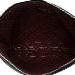 Medium Quilted Sheepskin Mademoiselle O Case Clutch