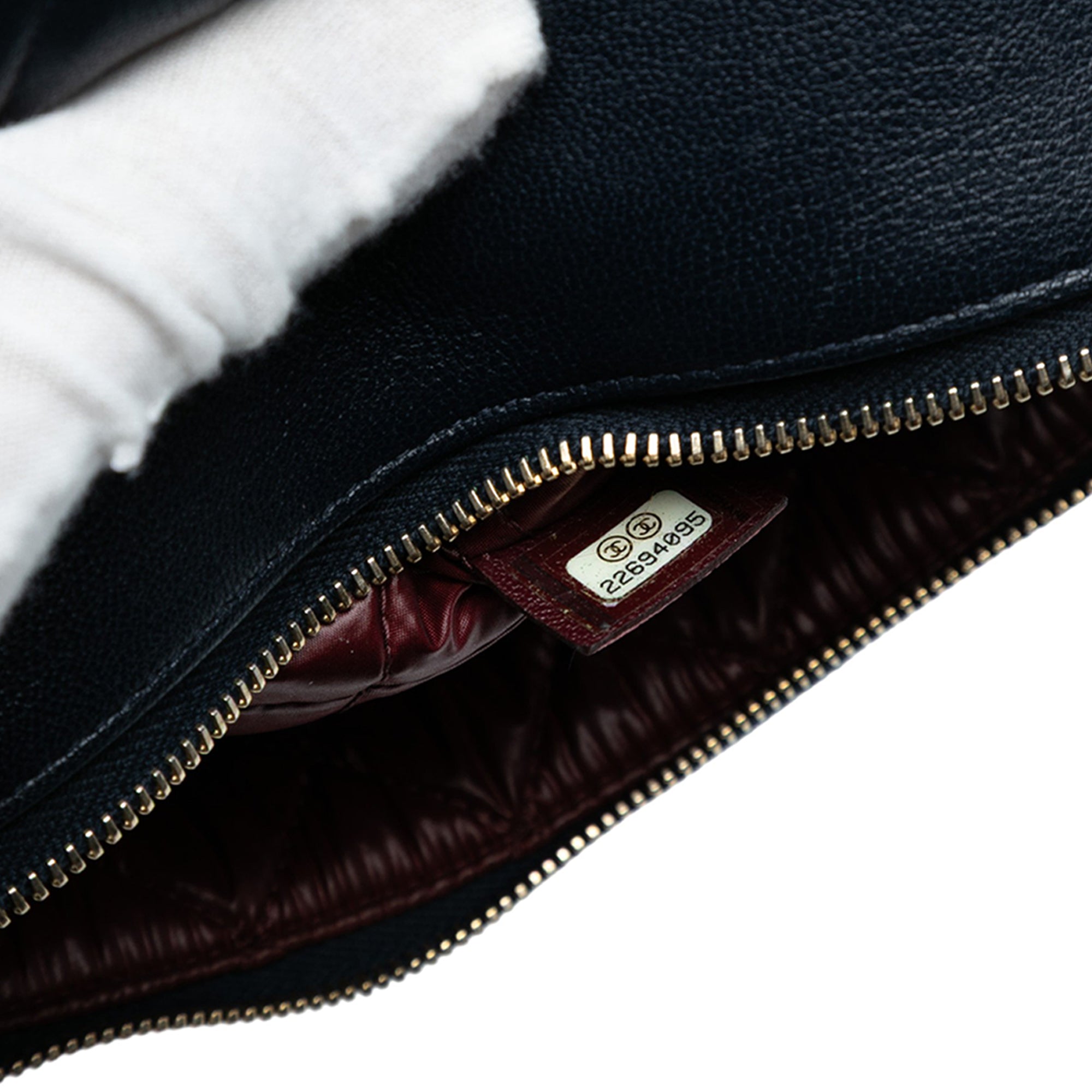 Medium Quilted Sheepskin Mademoiselle O Case Clutch