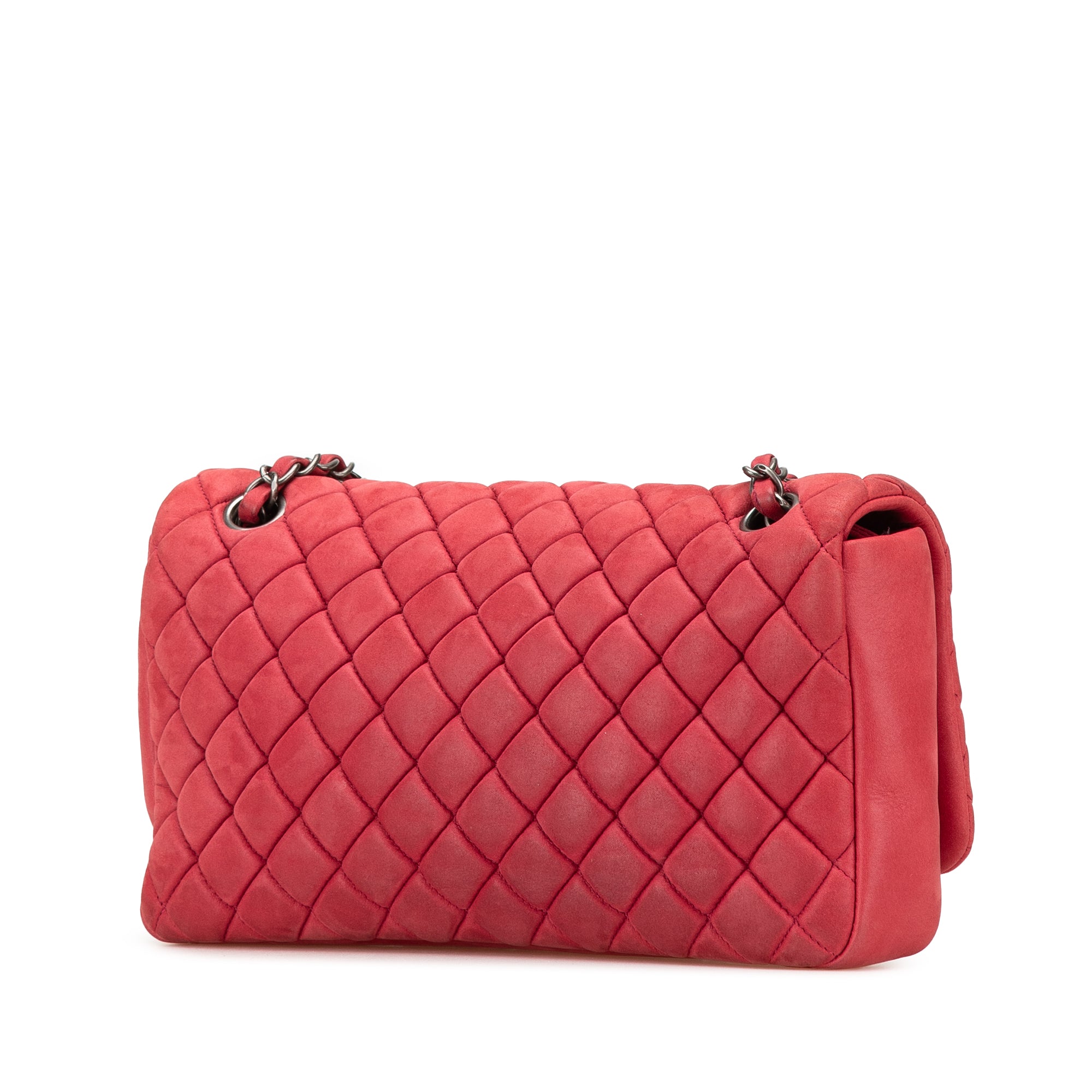 Small Iridescent Calfskin New Bubble Flap