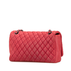 Small Iridescent Calfskin New Bubble Flap