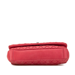 Small Iridescent Calfskin New Bubble Flap