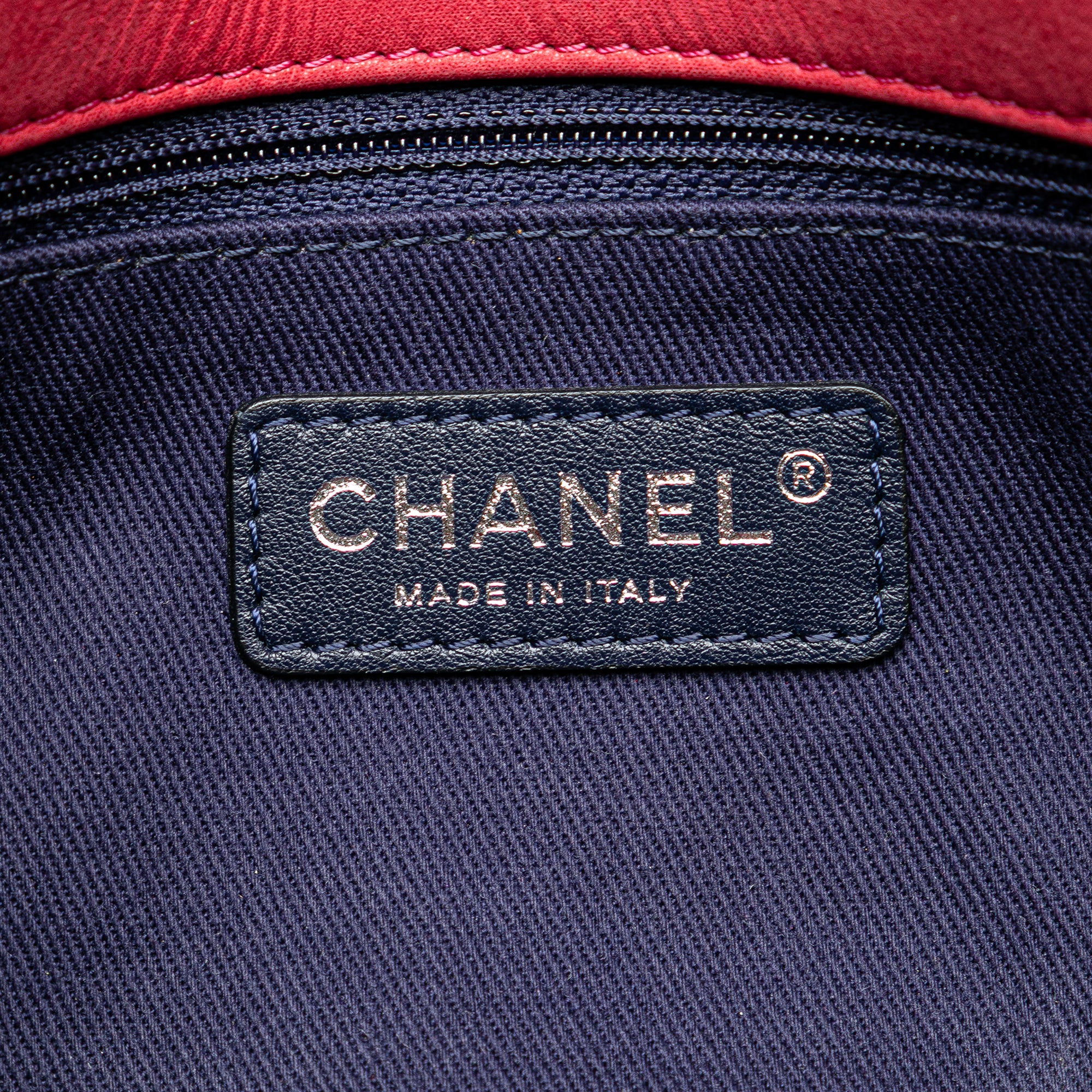 Small Iridescent Calfskin New Bubble Flap