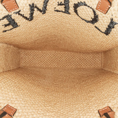 Small Raffia Standard A4 Satchel