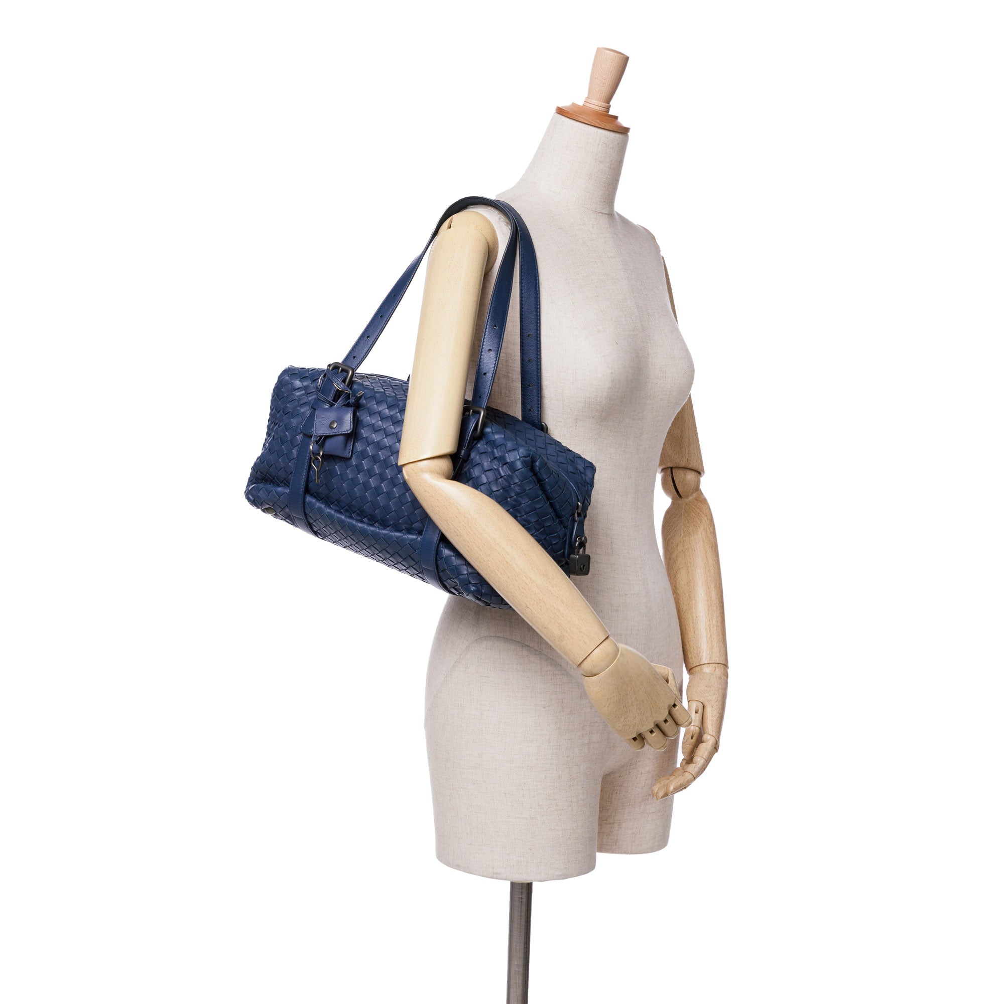 Nappa Intrecciato Montaigne Shoulder Bag