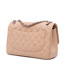Jumbo Classic Caviar Double Flap