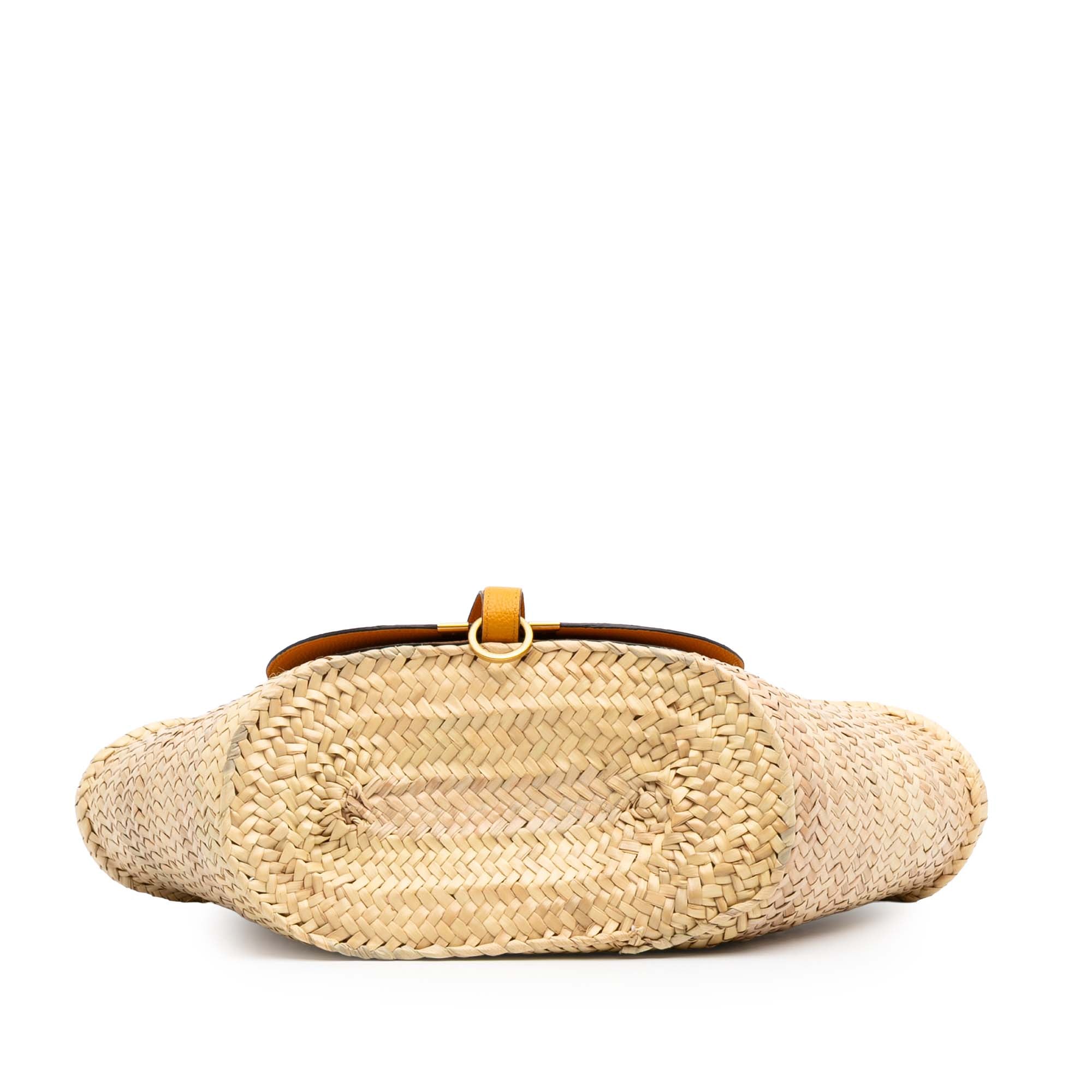 Medium Raffia Marcie Basket Tote