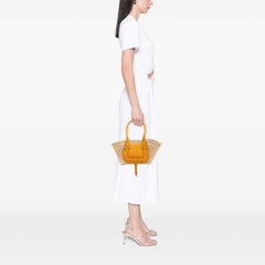 Medium Raffia Marcie Basket Tote