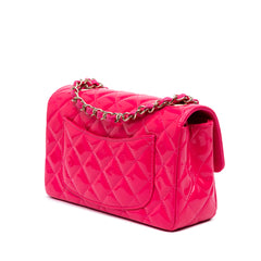 Mini Rectangular Classic Patent Single Flap
