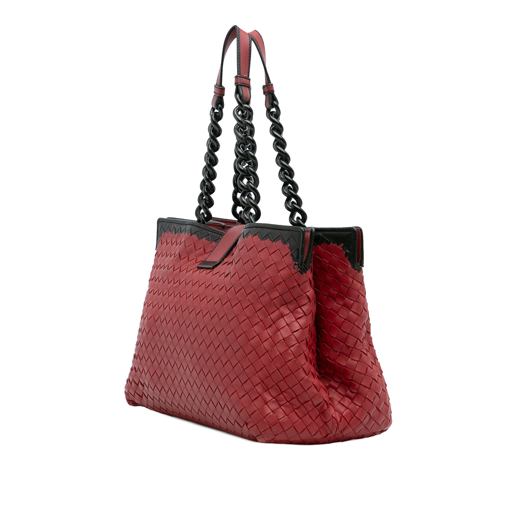 Nappa Intrecciato Karung Glass Tote