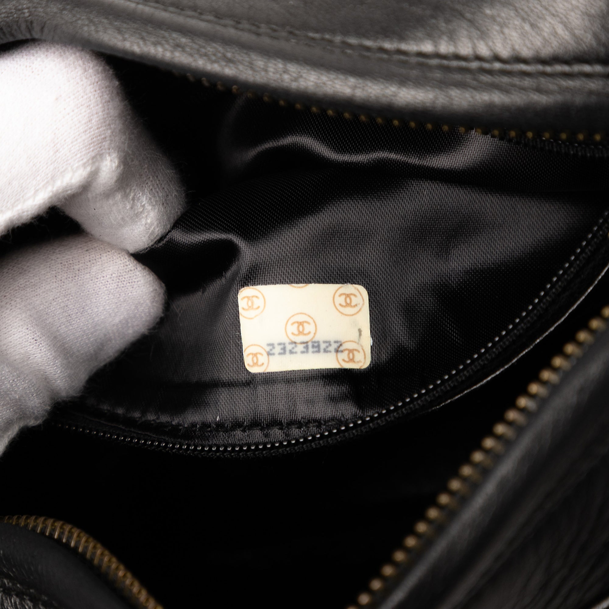 CC Quilted Lambskin Tassel Camera Bag