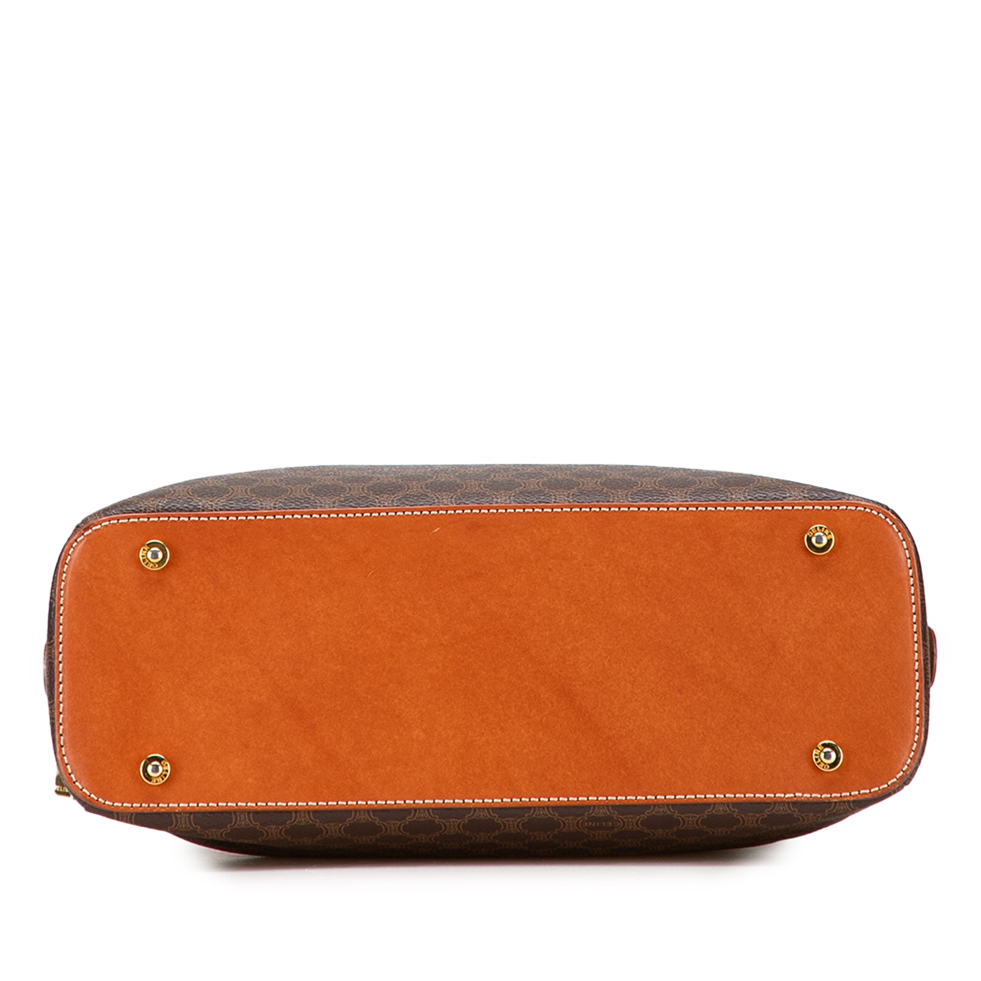 Macadam Coated Canvas Dome Handbag