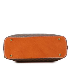 Macadam Coated Canvas Dome Handbag