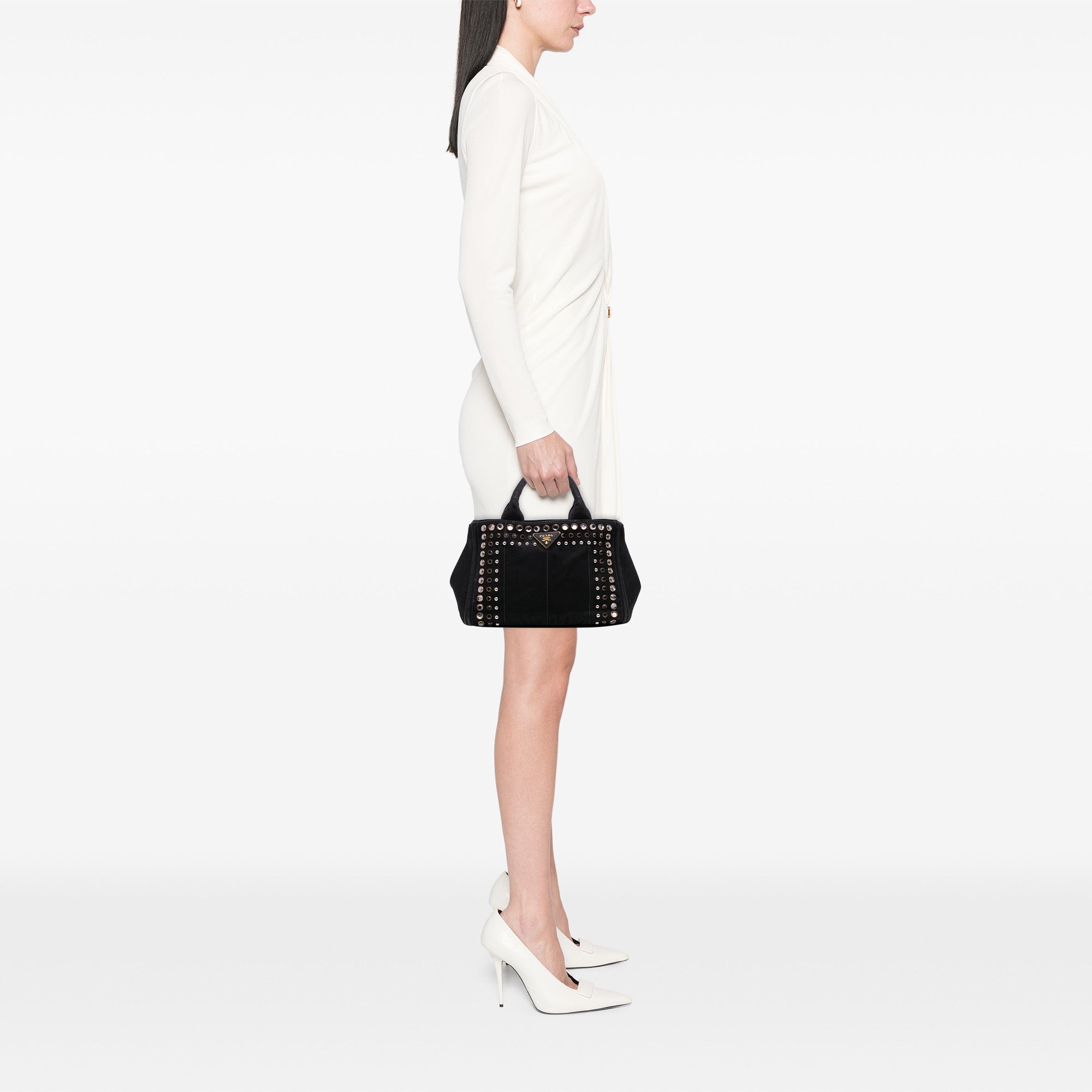 Small Canvas Canapa Bijoux Satchel