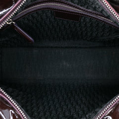Large Patent Cannage Lady Dior