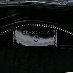 Large Patent Cannage Lady Dior