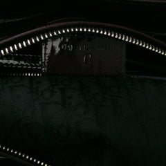 Large Patent Cannage Lady Dior