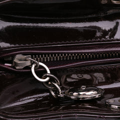 Large Patent Cannage Lady Dior