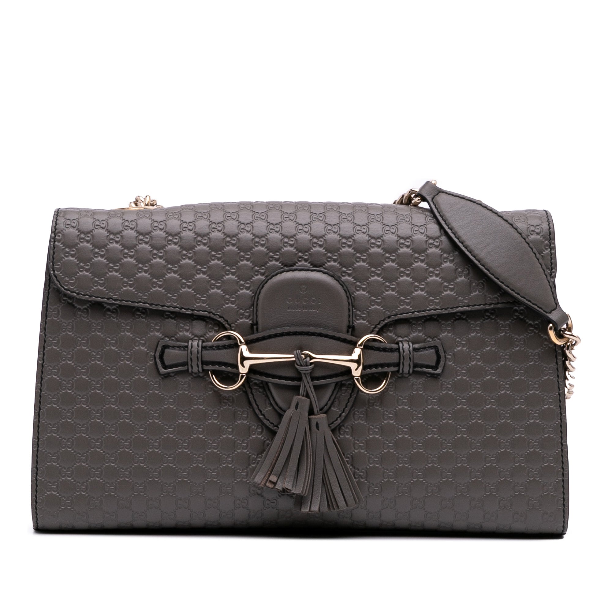 Medium Microguccissima Emily Shoulder Bag