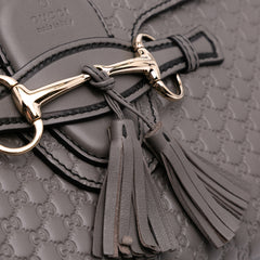 Medium Microguccissima Emily Shoulder Bag