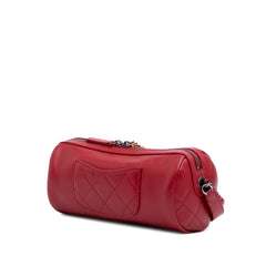 Calfskin Signature Chain 20s Bowling Bag