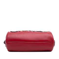 Calfskin Signature Chain 20s Bowling Bag