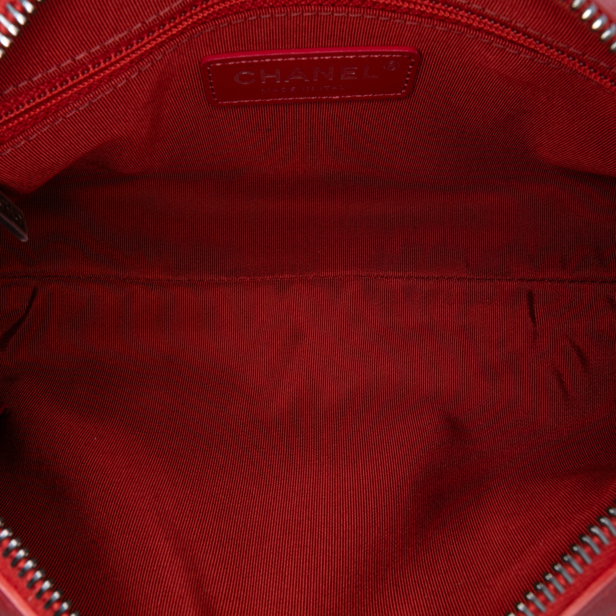 Calfskin Signature Chain 20s Bowling Bag