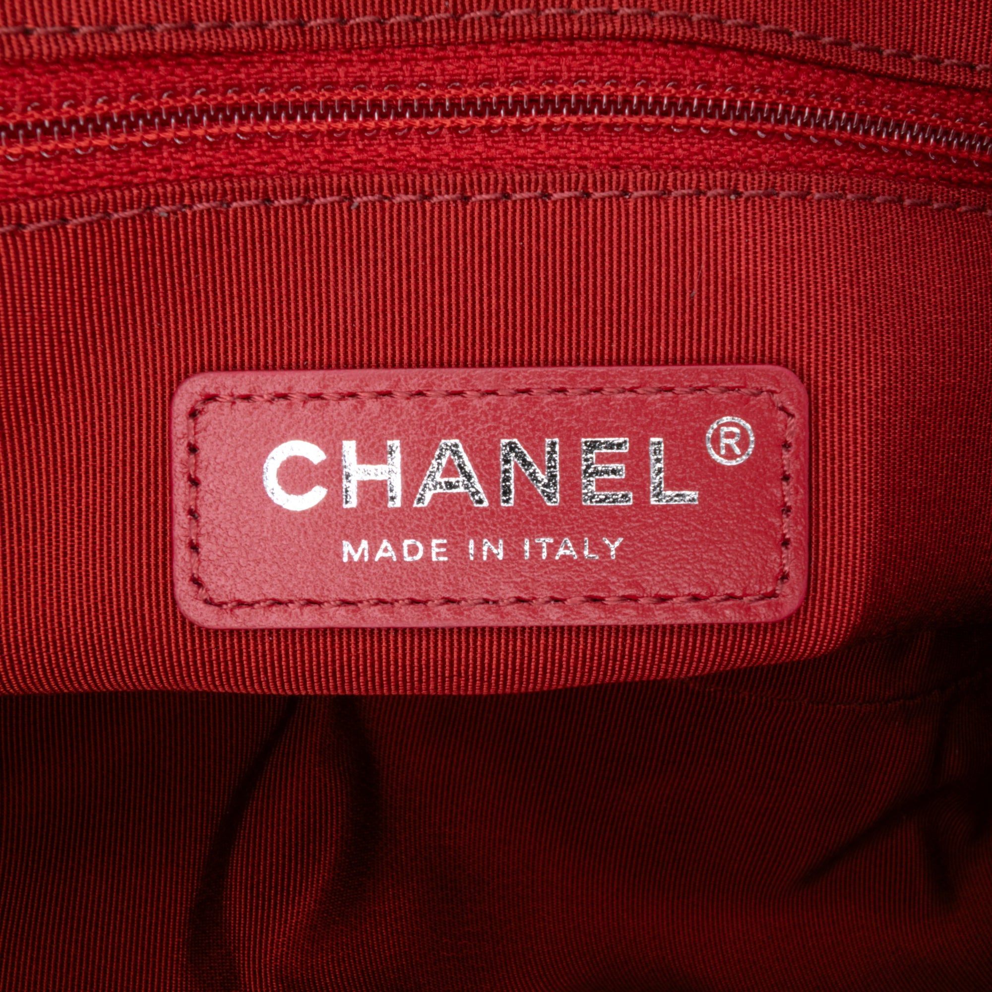 Calfskin Signature Chain 20s Bowling Bag