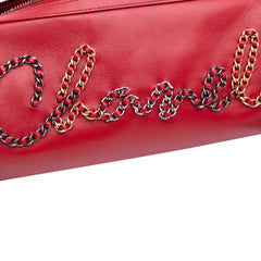 Calfskin Signature Chain 20s Bowling Bag