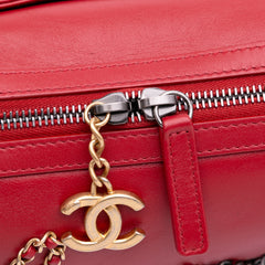 Calfskin Signature Chain 20s Bowling Bag