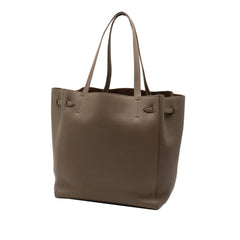 Small Leather Phantom Cabas Tote