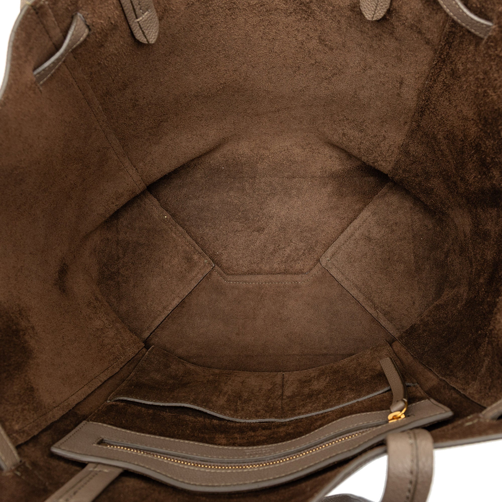 Small Leather Phantom Cabas Tote