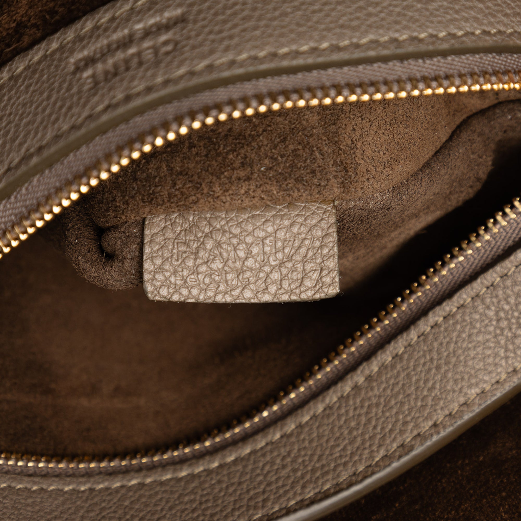 Small Leather Phantom Cabas Tote