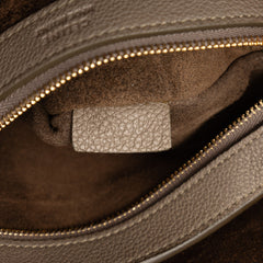 Small Leather Phantom Cabas Tote