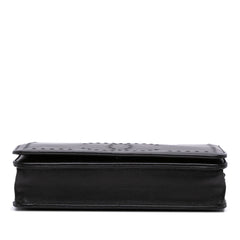CC Embossed Lambskin Wallet On Chain