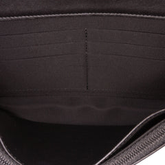CC Embossed Lambskin Wallet On Chain