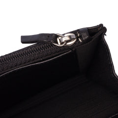 CC Embossed Lambskin Wallet On Chain