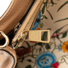 Medium Calfskin Bamboo Shopper Satchel