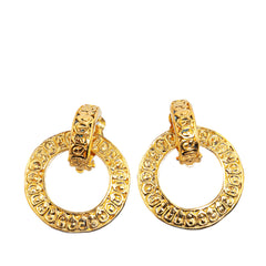 Gold Plated Hoop Earrings