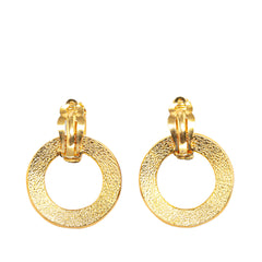 Gold Plated Hoop Earrings