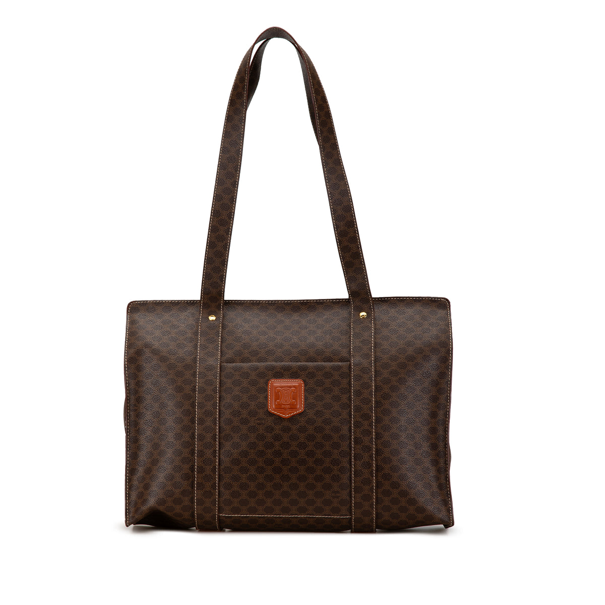 Macadam Coated Canvas Tote