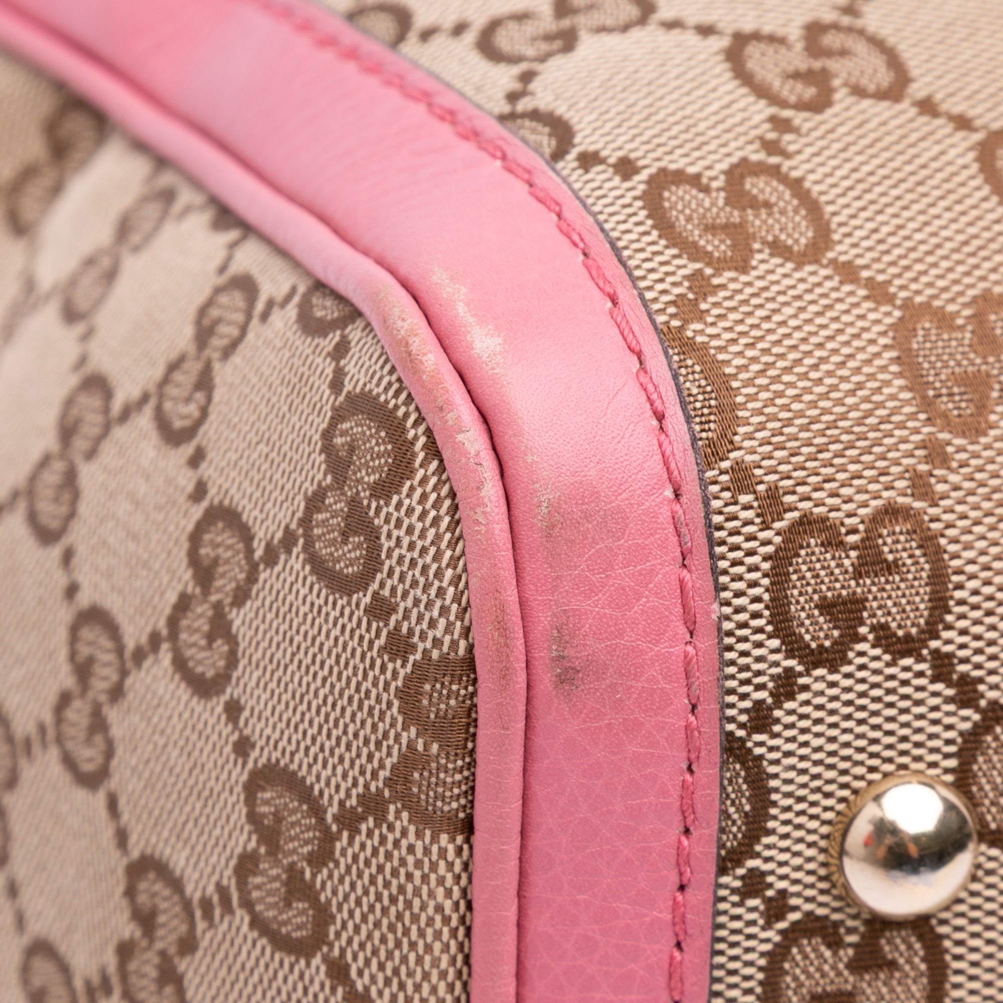 GG Canvas Web Joy Boston Bag