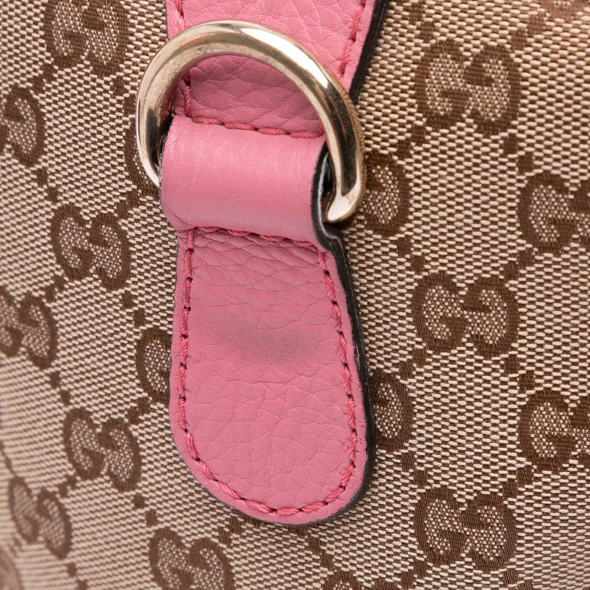 GG Canvas Web Joy Boston Bag