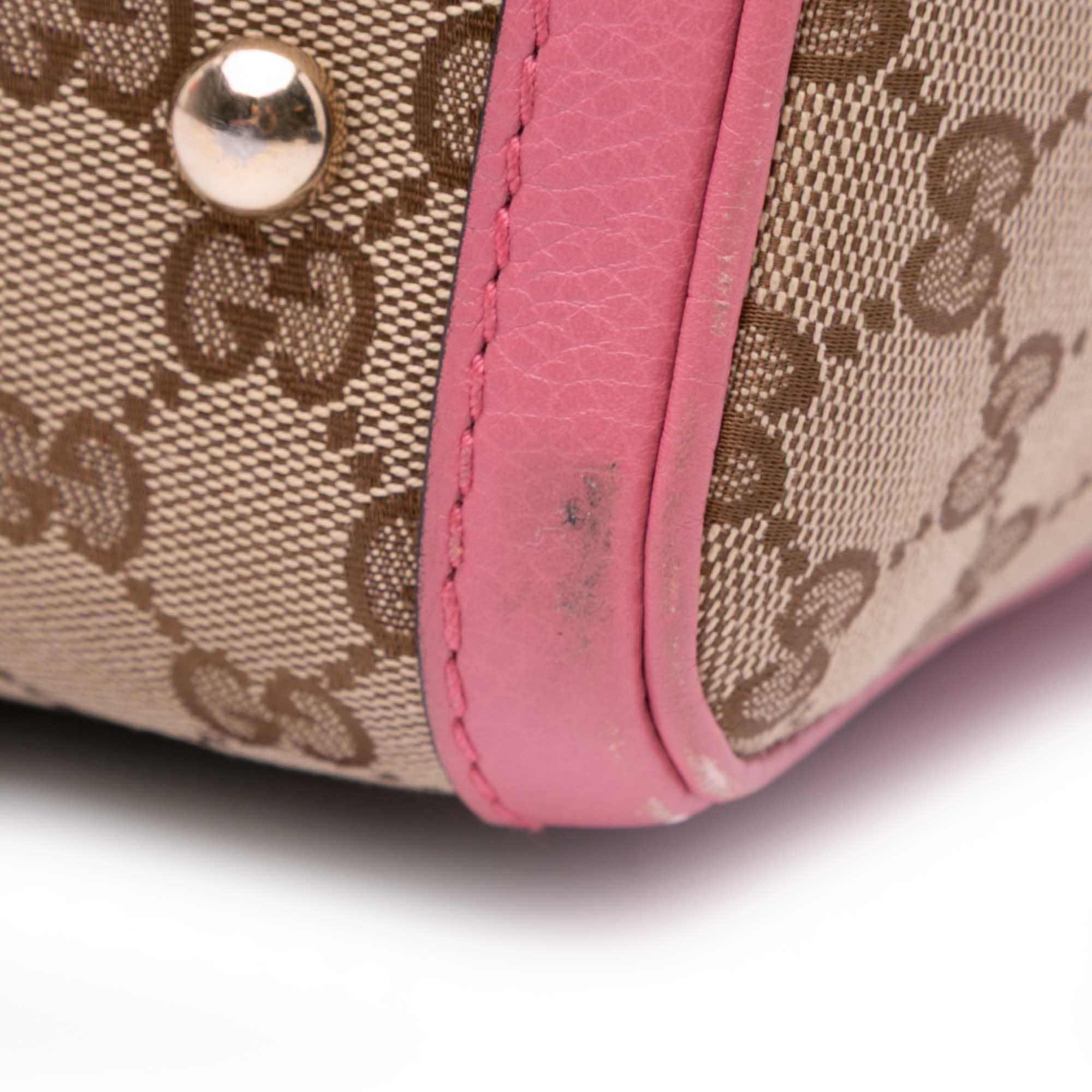 GG Canvas Web Joy Boston Bag