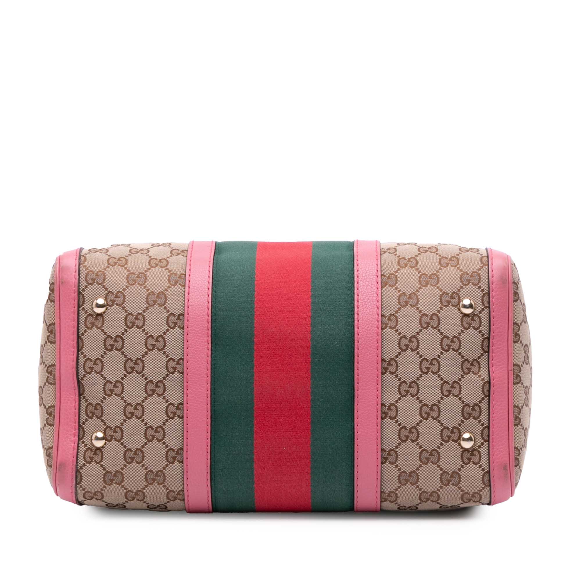 GG Canvas Web Joy Boston Bag